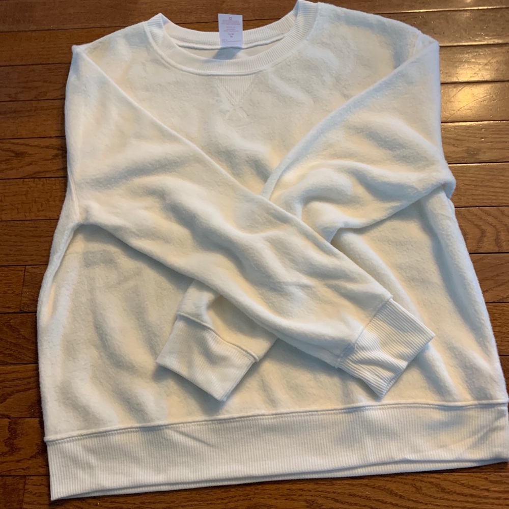 Fleece sweatshirt
